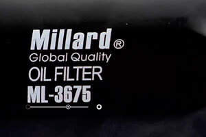 Como funciona un filtro de aceite Millard